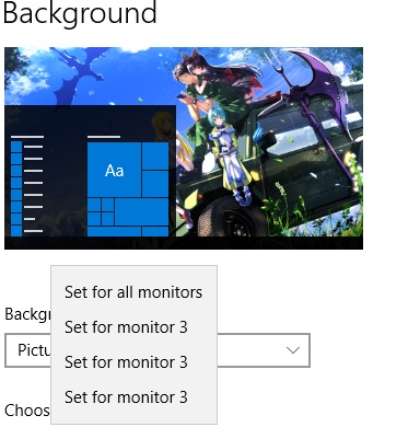 different taskbar for each monitor